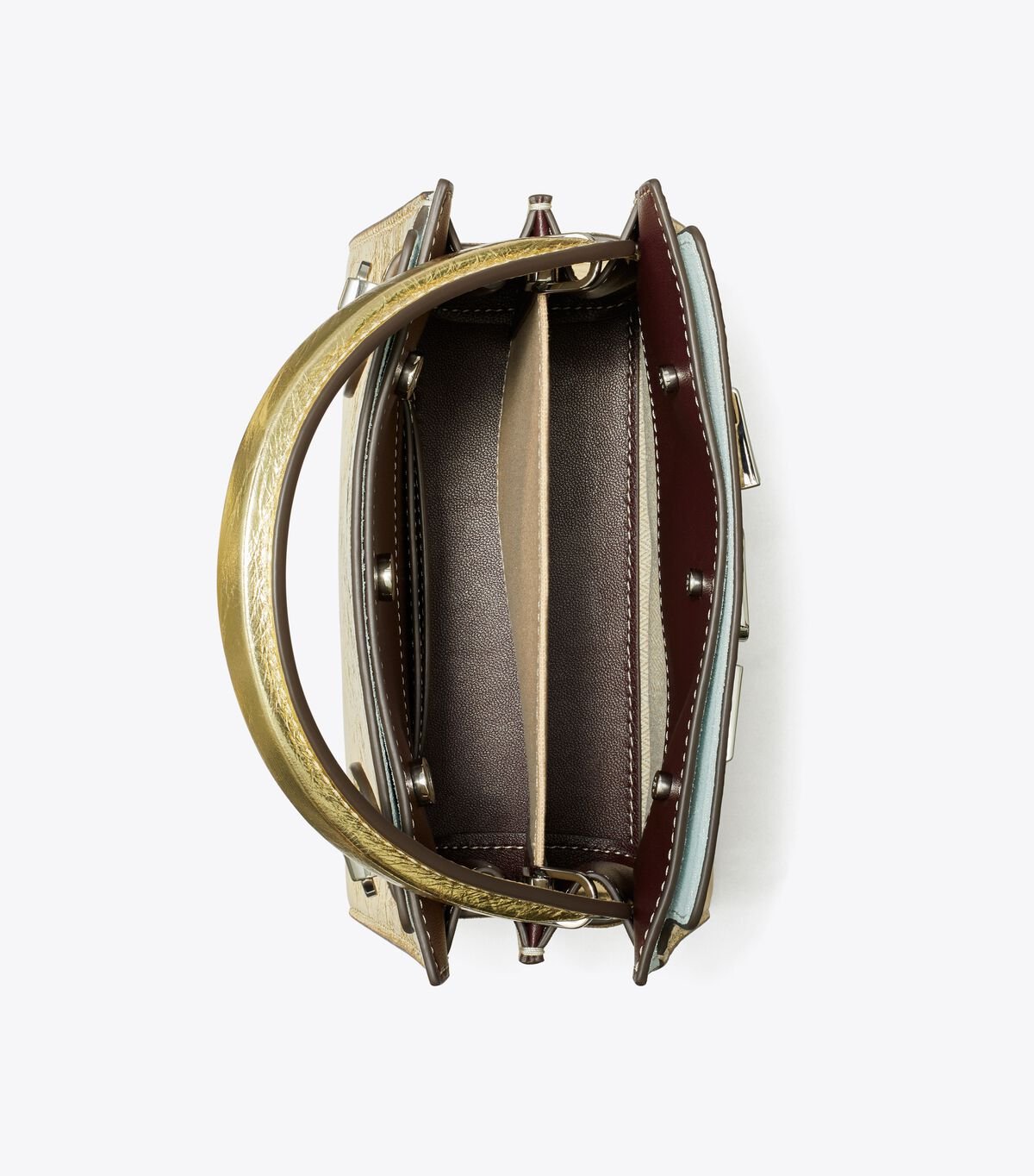 tory burch petite lee radziwill double bag