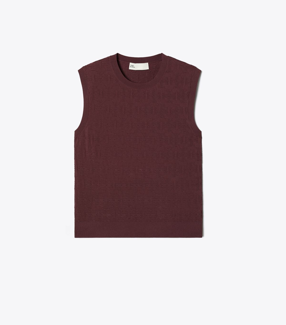 T Monogram Jacquard Tank tory burch t monogram jacquard tank
