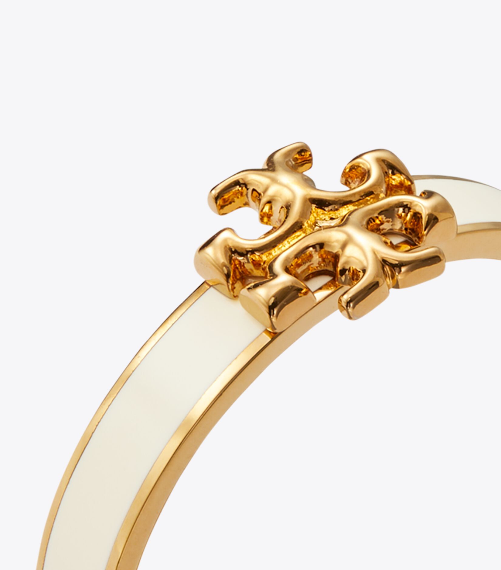Kira Enamel Ring, Tory Gold / New Ivory | Tory Burch KW