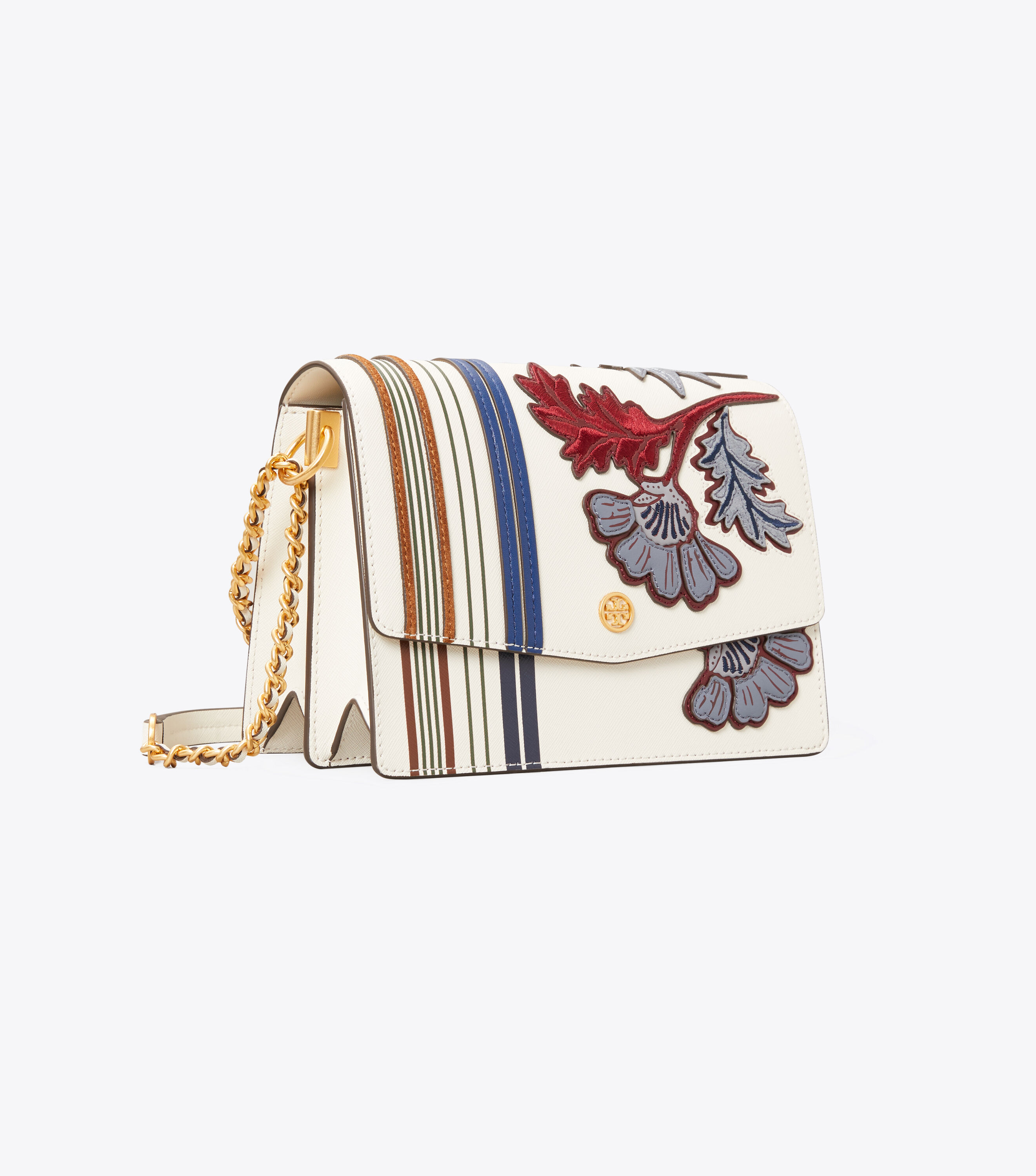 Tory burch robinson outlet embroidered