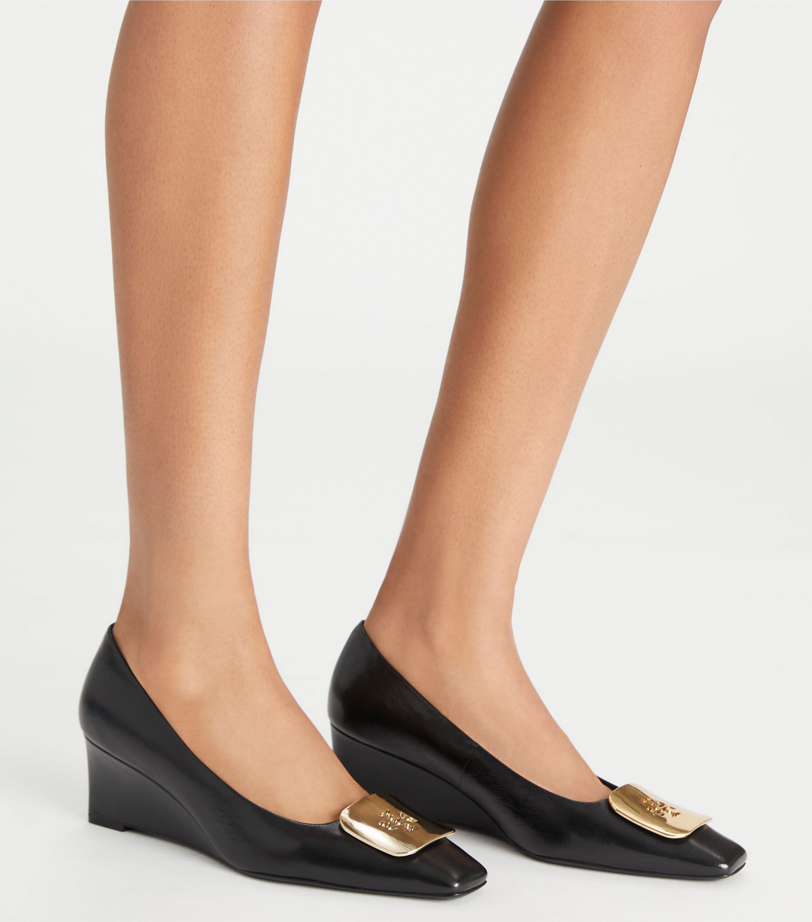 Georgia Wedge, Perfect Black | Tory Burch KW