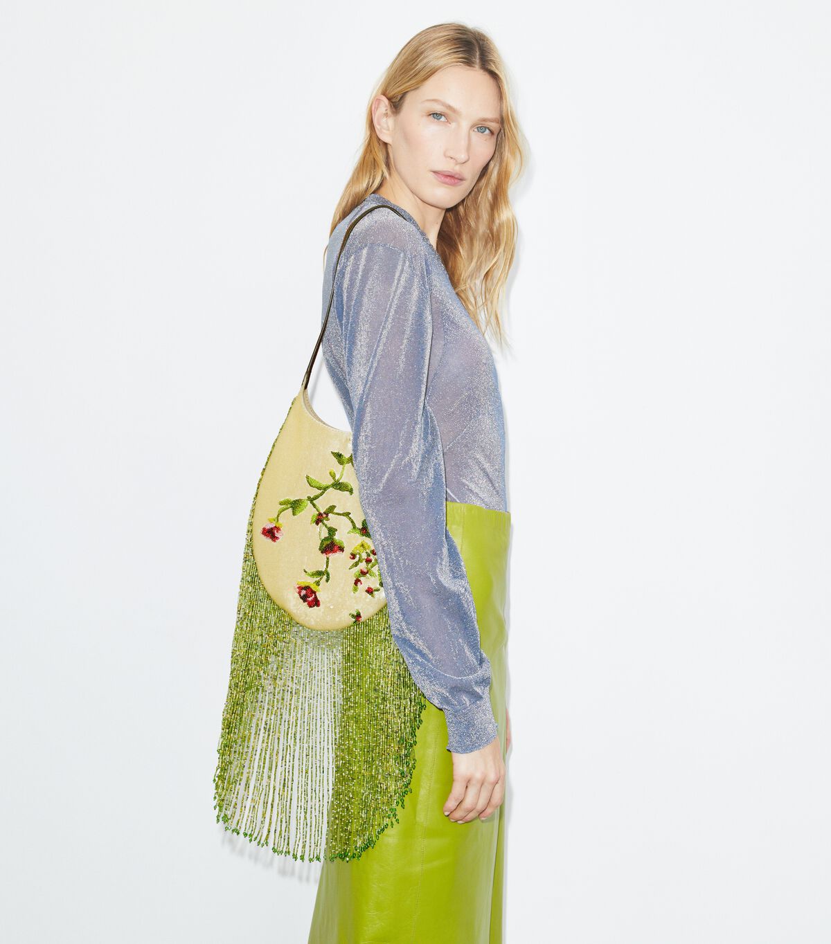 tory burch pierced embellished small bag