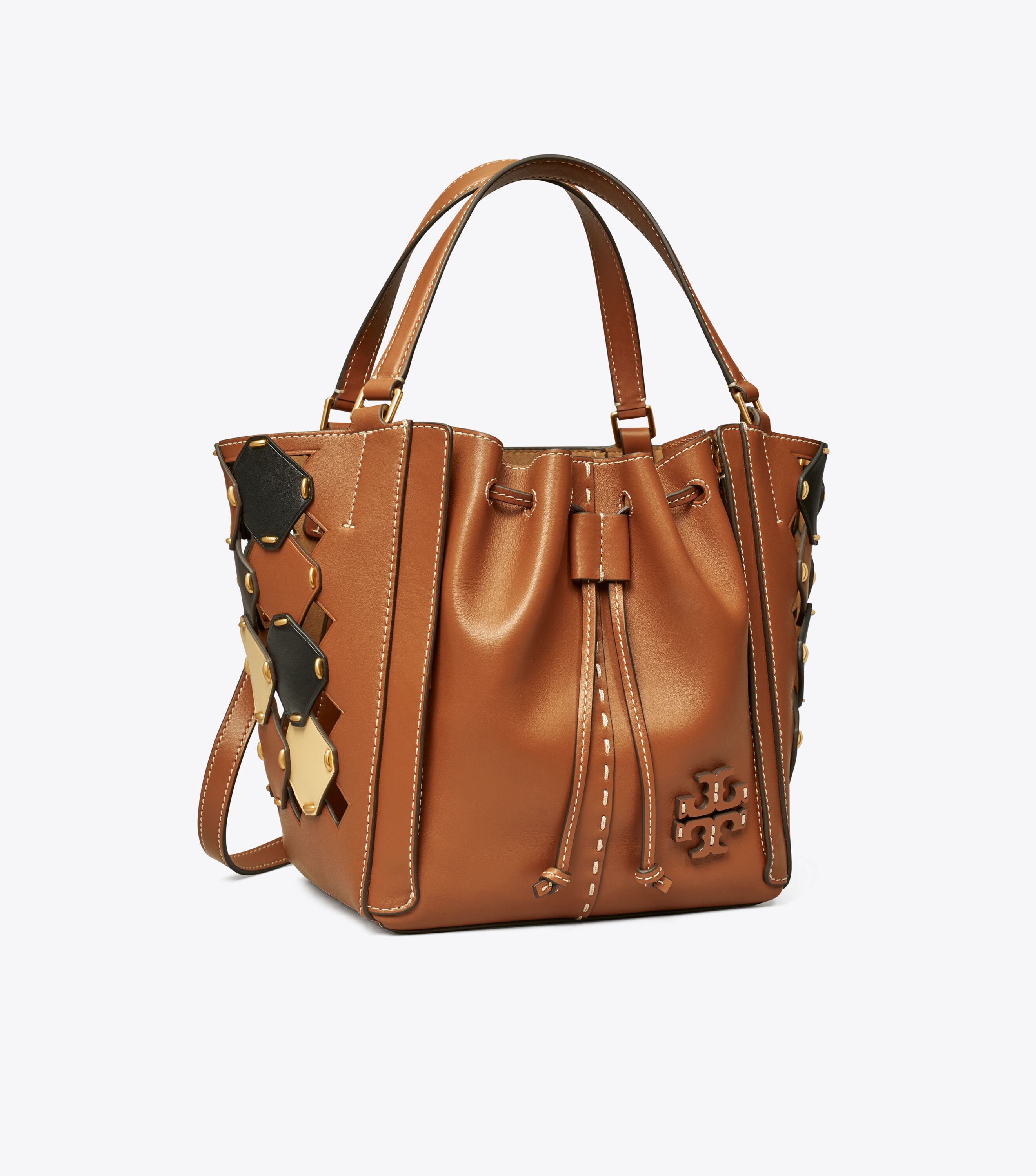 Tory Burch - DRAGONをかたわらに‼️模写「騎龍佛像」雪舟作紙本肉筆掛軸桐箱紙箱二重箱入 TORYBURCH 2024 [Year Of The Dragon Collection] Leather Top