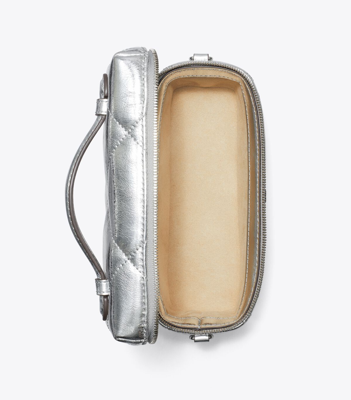 tory burch kira diamond quilt metallic vanity case