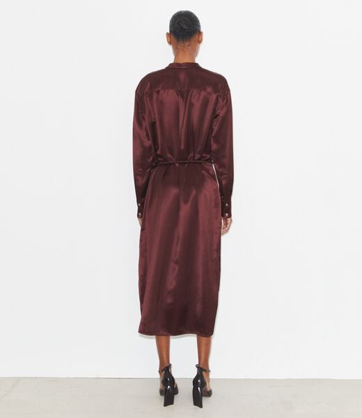 tory burch viscose shirtdress