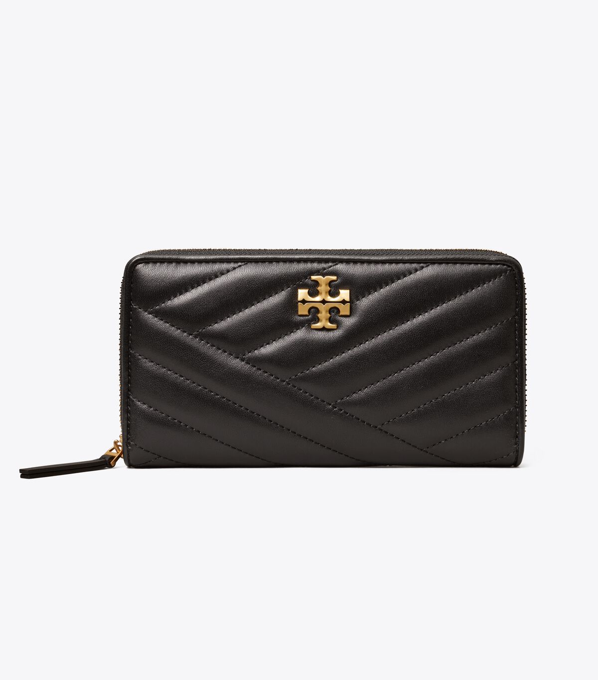 tory burch kira chevron zip continental wallet