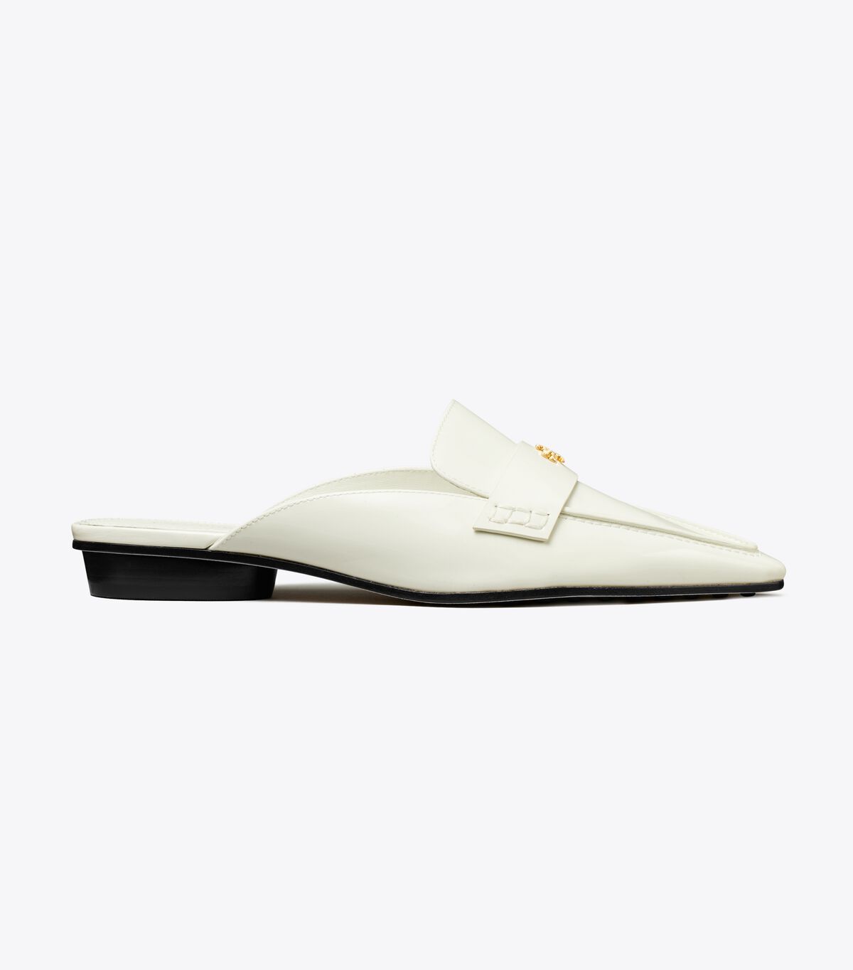 tory burch pointed backless loafer