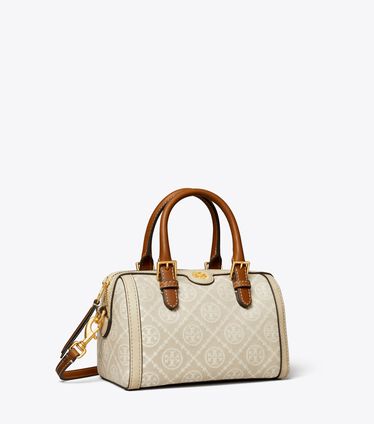 Petite T Monogram Barrel Bag
