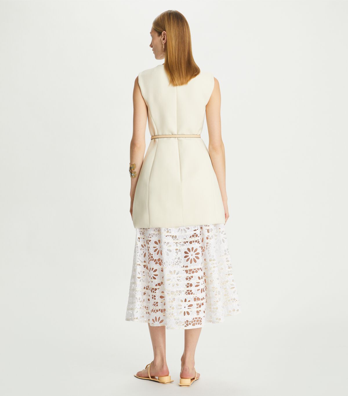 Double Faced Wool Minidress Ready To Wear Tory Burch