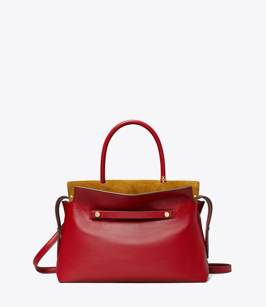 tory burch mercer textured satchel