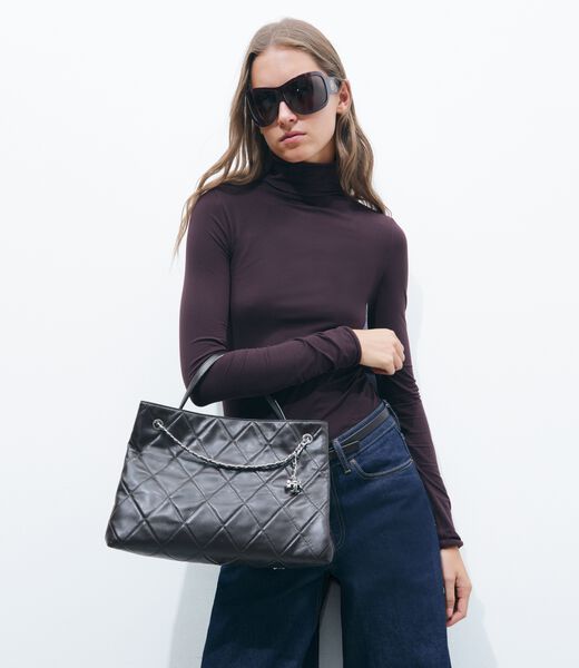tory burch fleming carryall