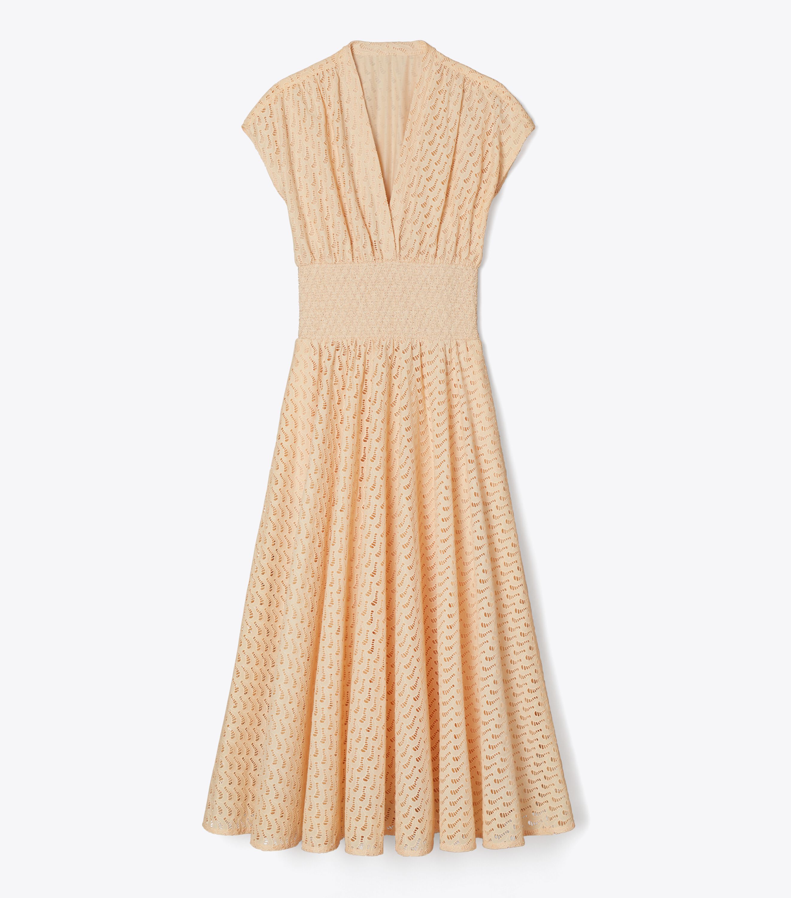 Tory burch eyelet embroidered dress 2025