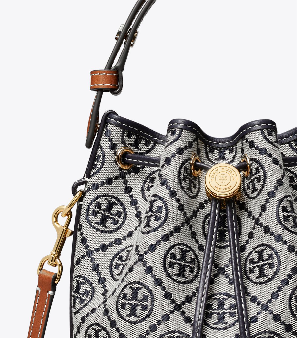 T Monogram Mini Bucket Bag tory burch t monogram mini bucket bag