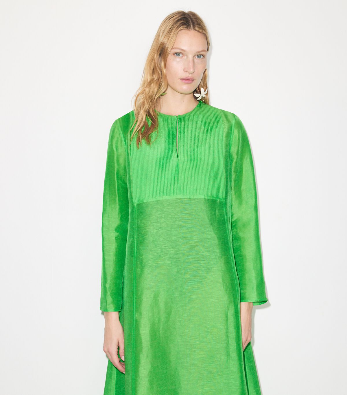 tory burch long linen caftan