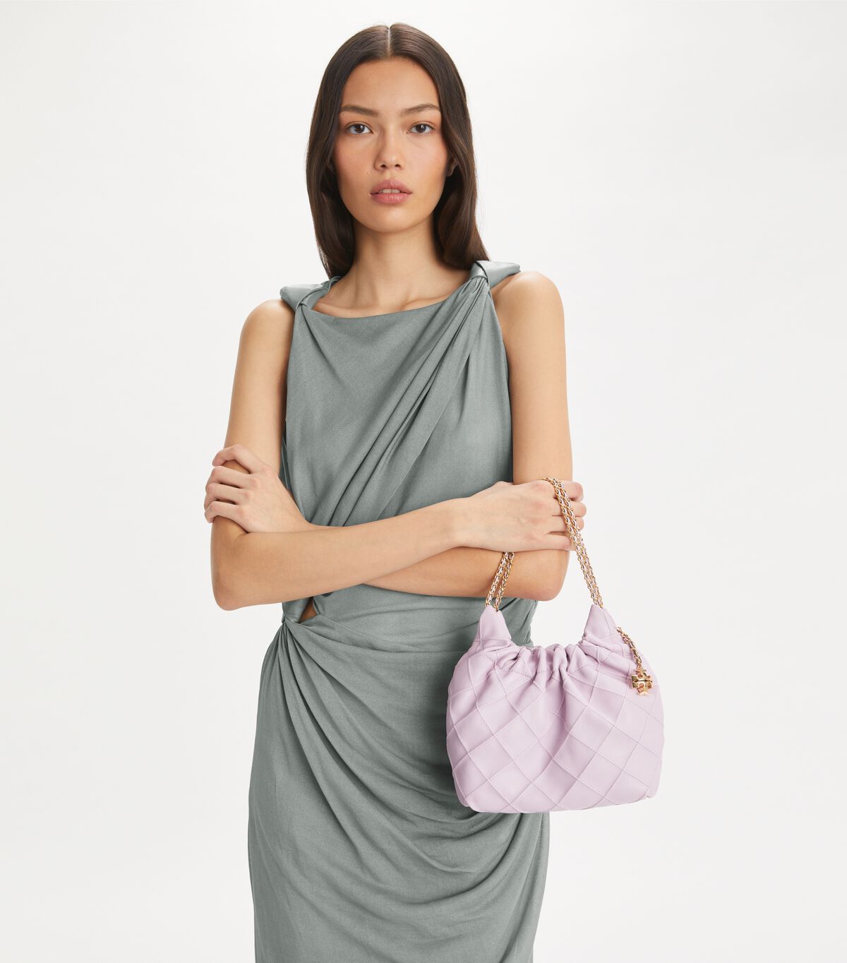 tory burch mini fleming soft hobo bag