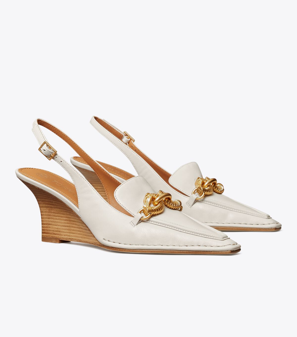 Jessa Pointy-Toe Slingback Wedge