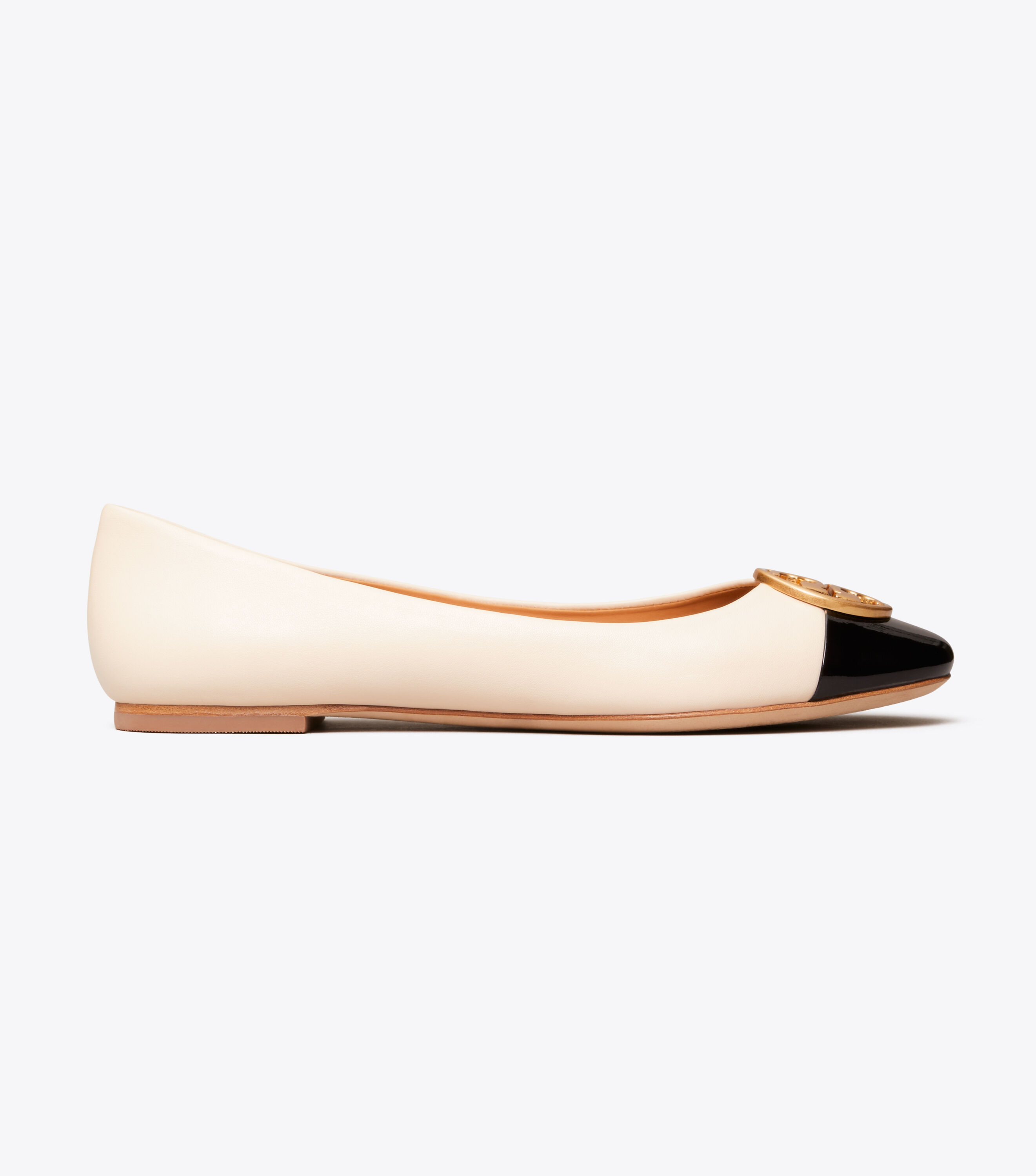 Chelsea cap toe ballet flat tory burch sales