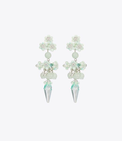 tory burch curiosity beaded linear earrings