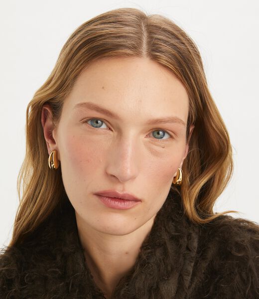 tory burch small pierced earrings