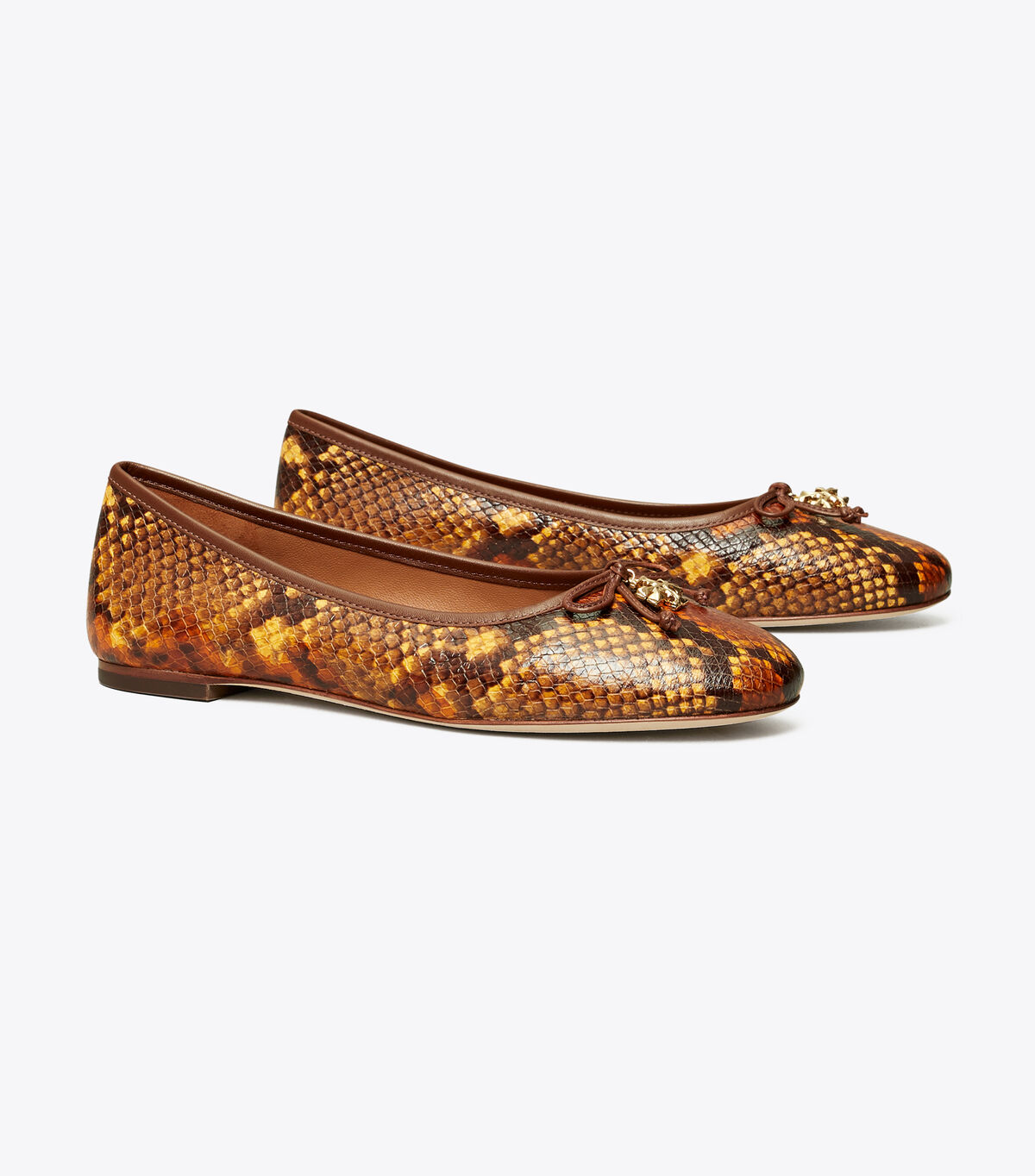 Tory Charm Embossed Ballet Flat | Shoes | Tory Burch