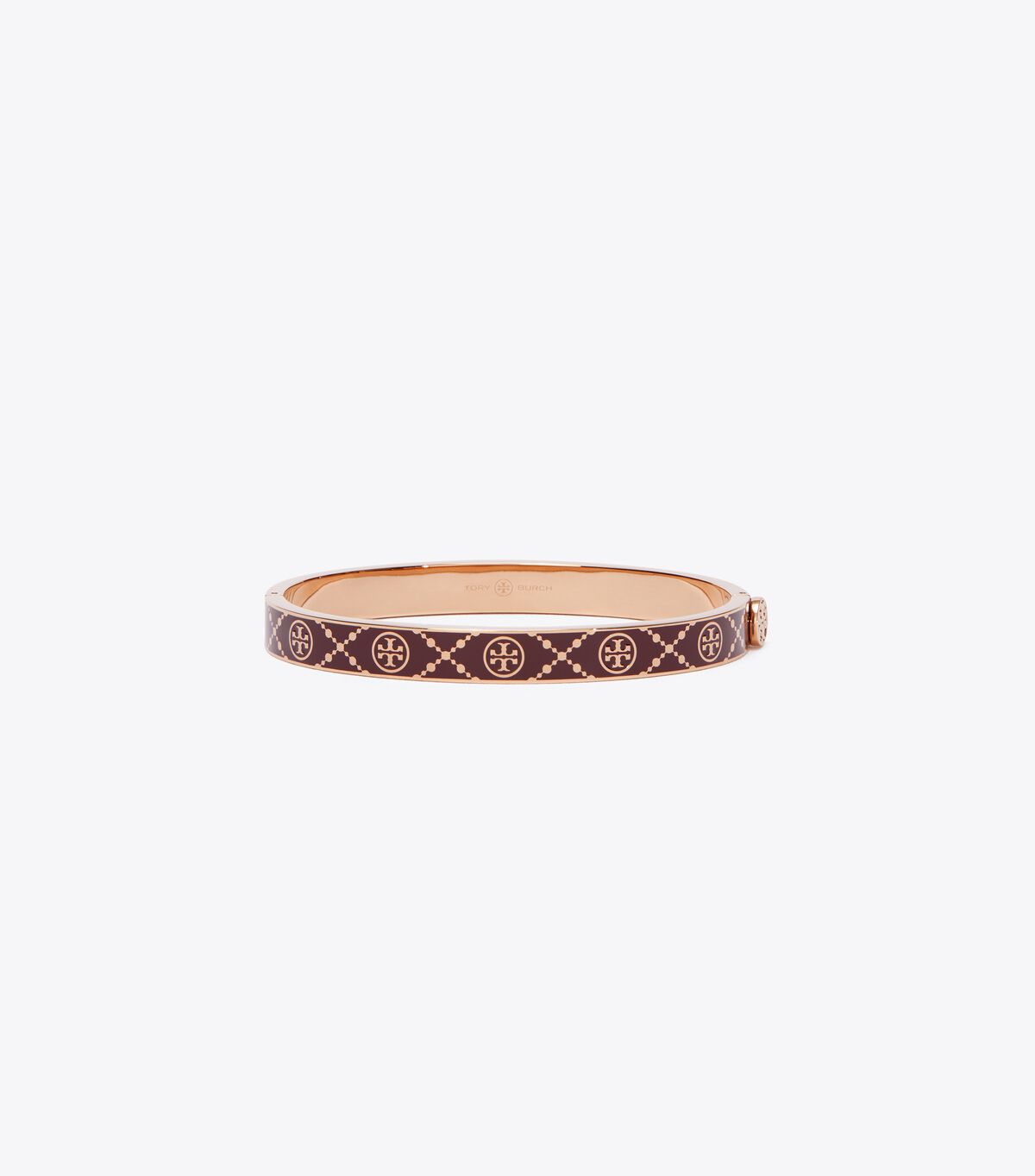 tory burch t monogram hinge bracelet