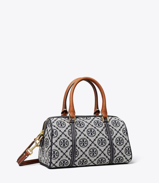 tory burch t monogram petite barrel bag
