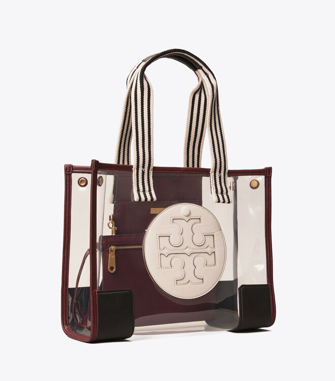Ella Clear Mini Tote | Tory Burch KWT Navigation | Tory Burch