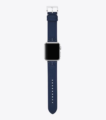McGraw Band for Apple Watch, Navy Leather, 38 MM – 40 MM