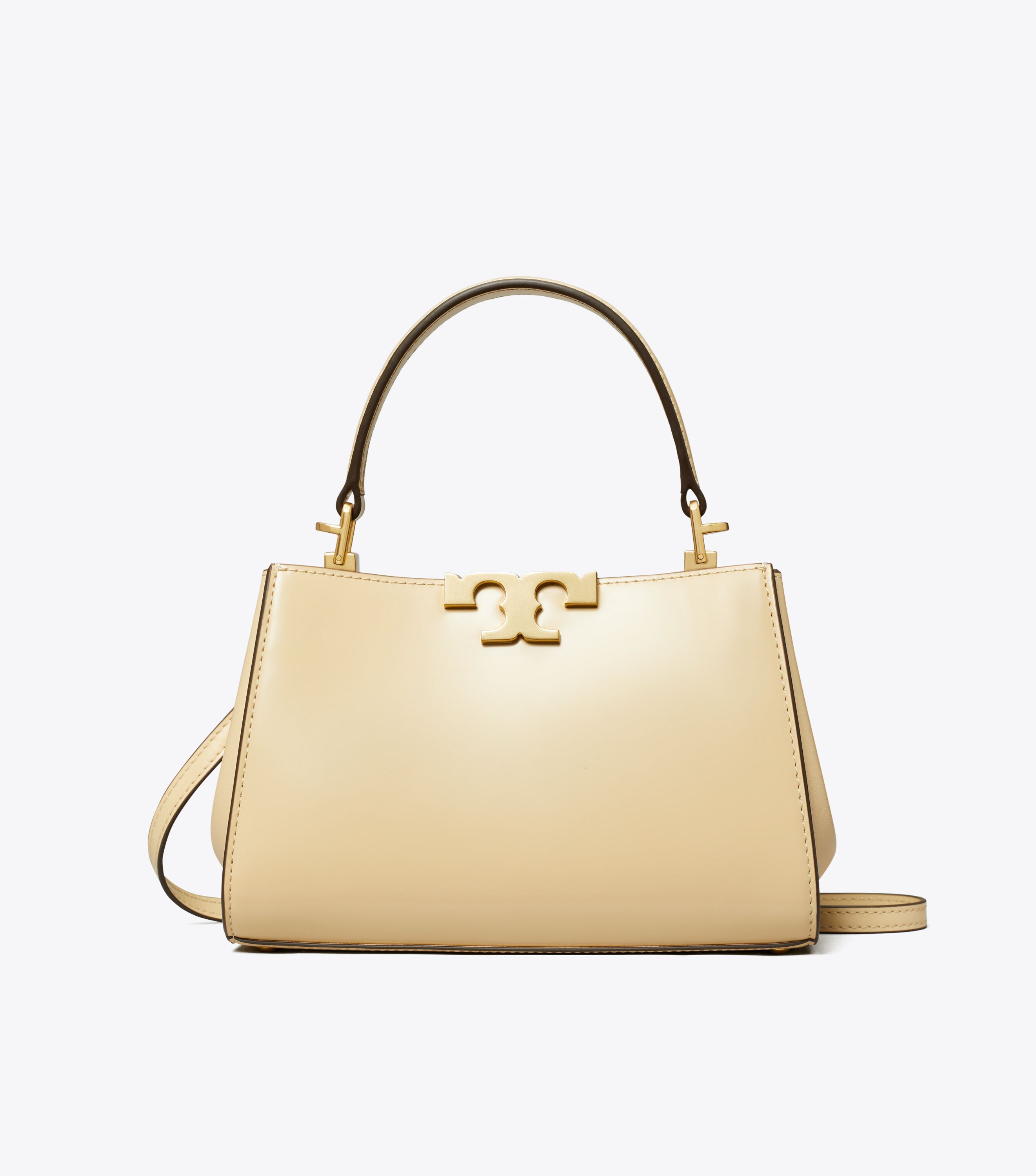 Mini Eleanor Satchel, Vanilla Soft Serve | Tory Burch KW Mini Eleanor Satchel, Vanilla Soft Serve | Tory Burch KW