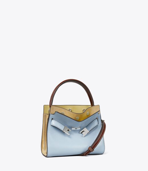 tory burch petite lee radziwill double bag