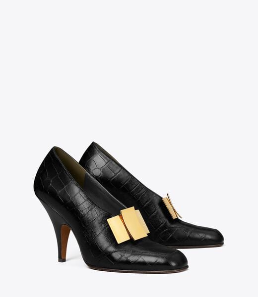 tory burch bunny knot pump