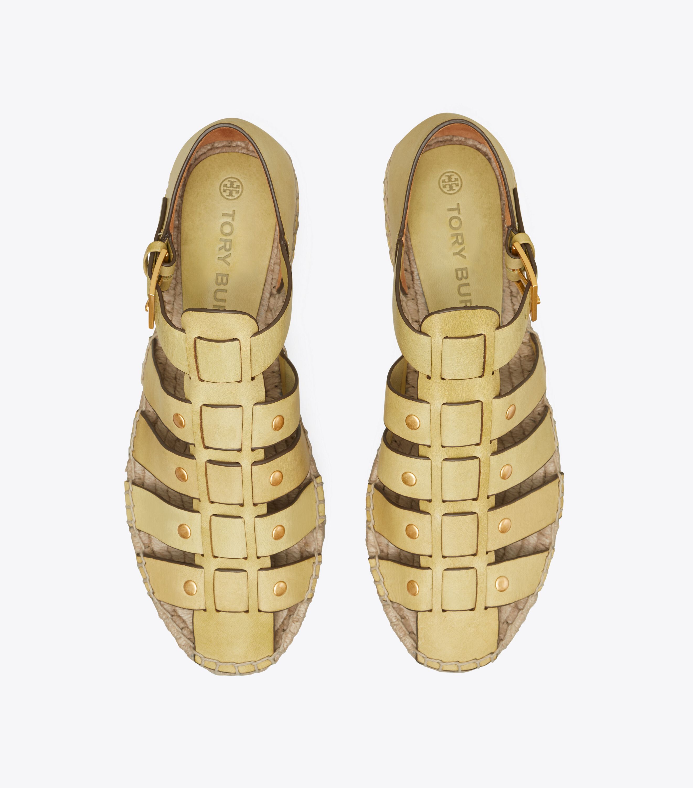 FISHERMAN PLATFORM ESPADRILLE トリーバーチ TORY BURCH Fisherman Platform Espadrille Sandals Ivory Tan