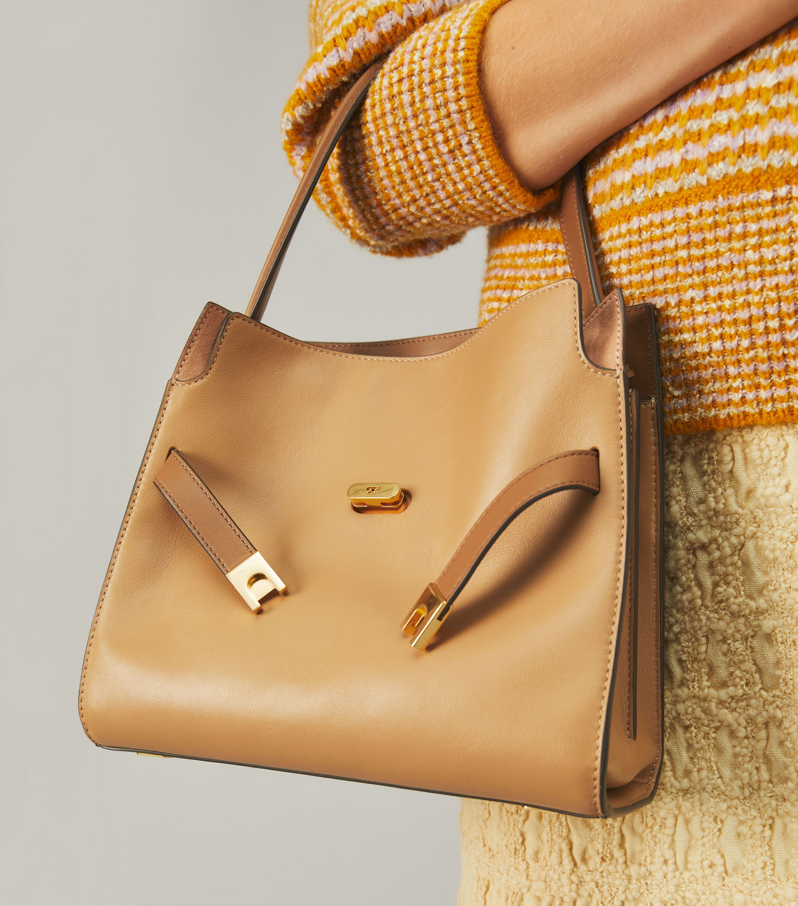 Tory burch lee radziwill double bag deals