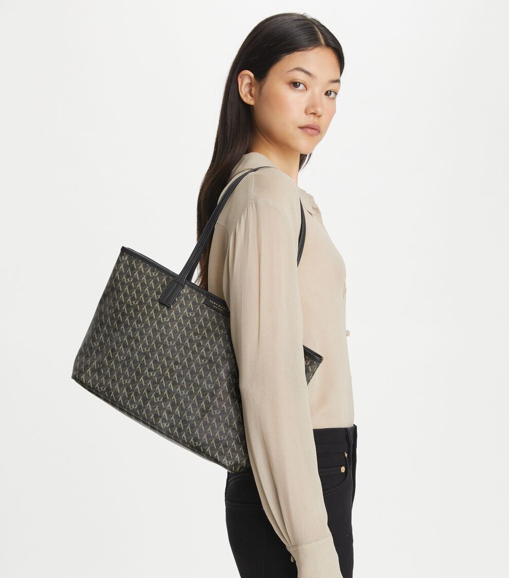 Small Ever-Ready Zip Tote, Black Tory Burch KW