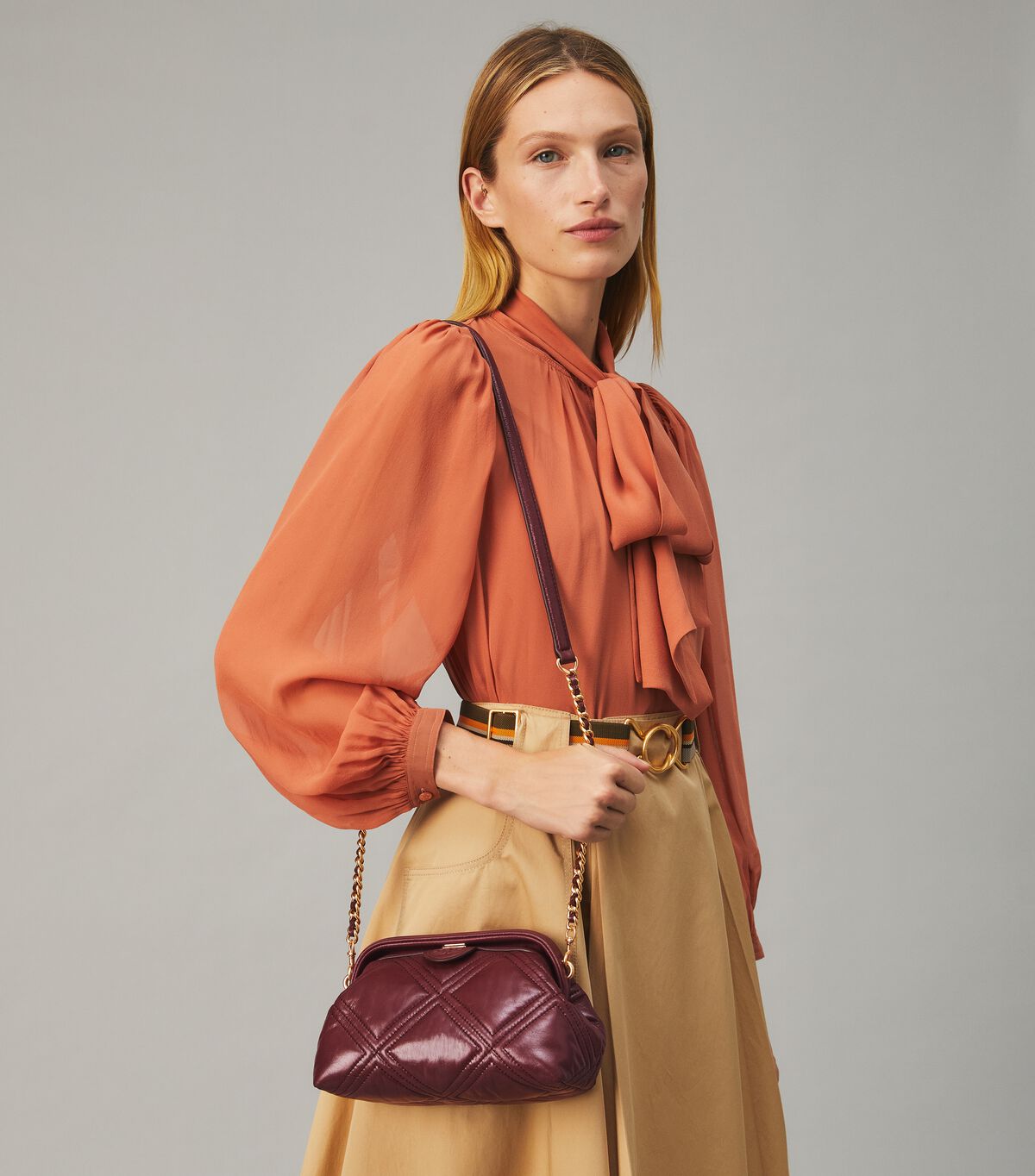 tory burch fleming soft small glazed frame crossbody