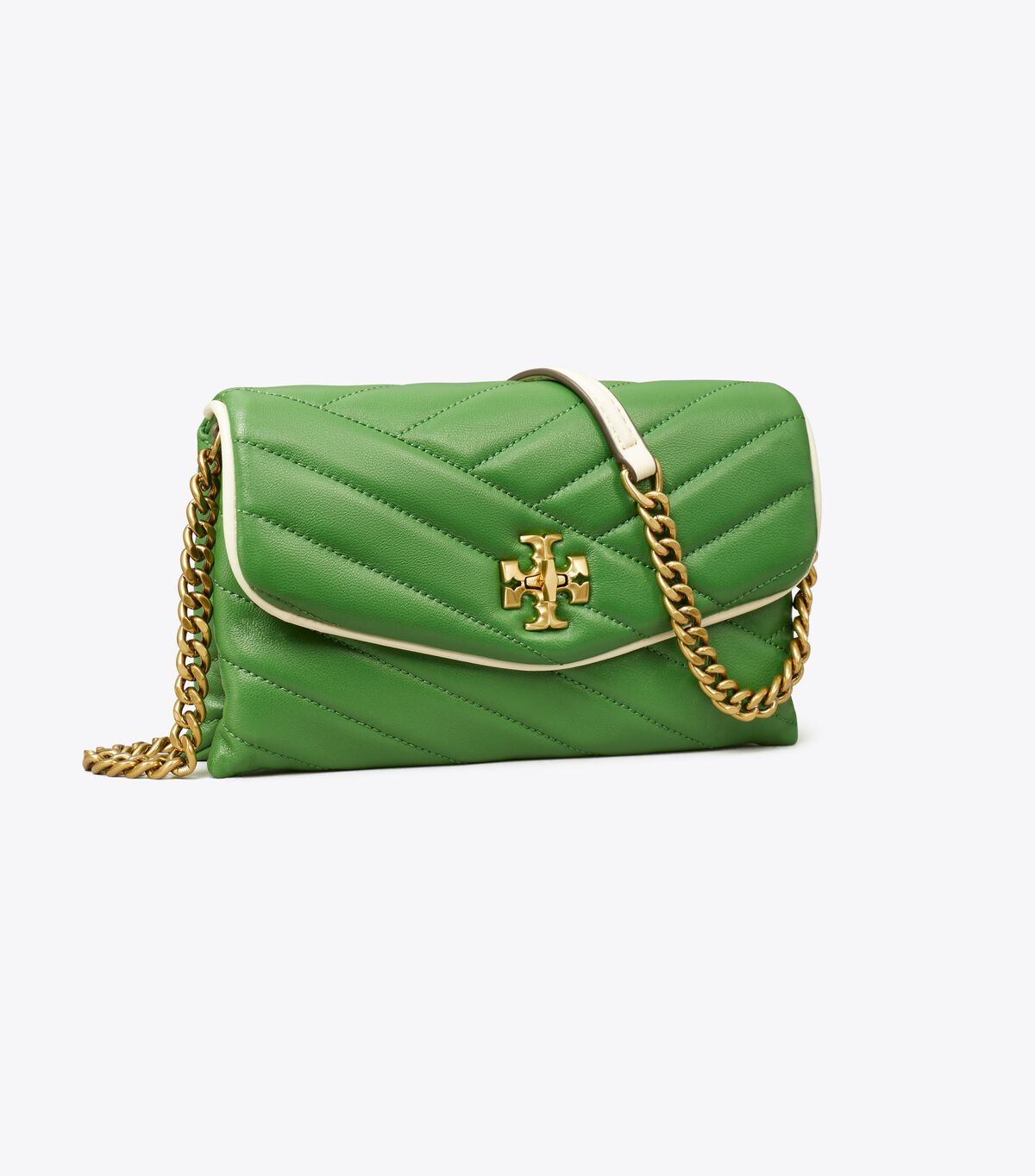 tory burch kira chevron pop edge chain wallet