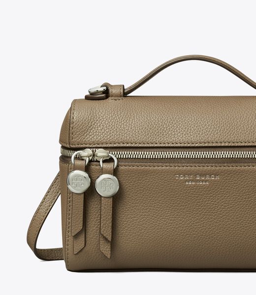 tory burch romy slim top handle bag