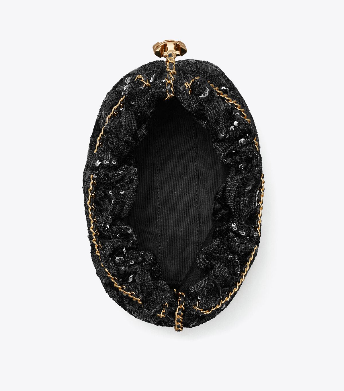 Mini Fleming Sequin Hobo Bag tory burch mini fleming sequin hobo bag