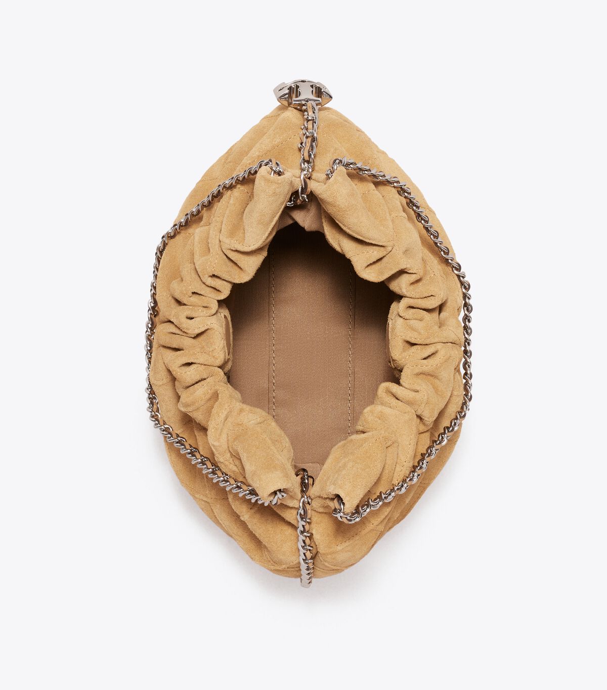 tory burch mini fleming soft suede hobo bag