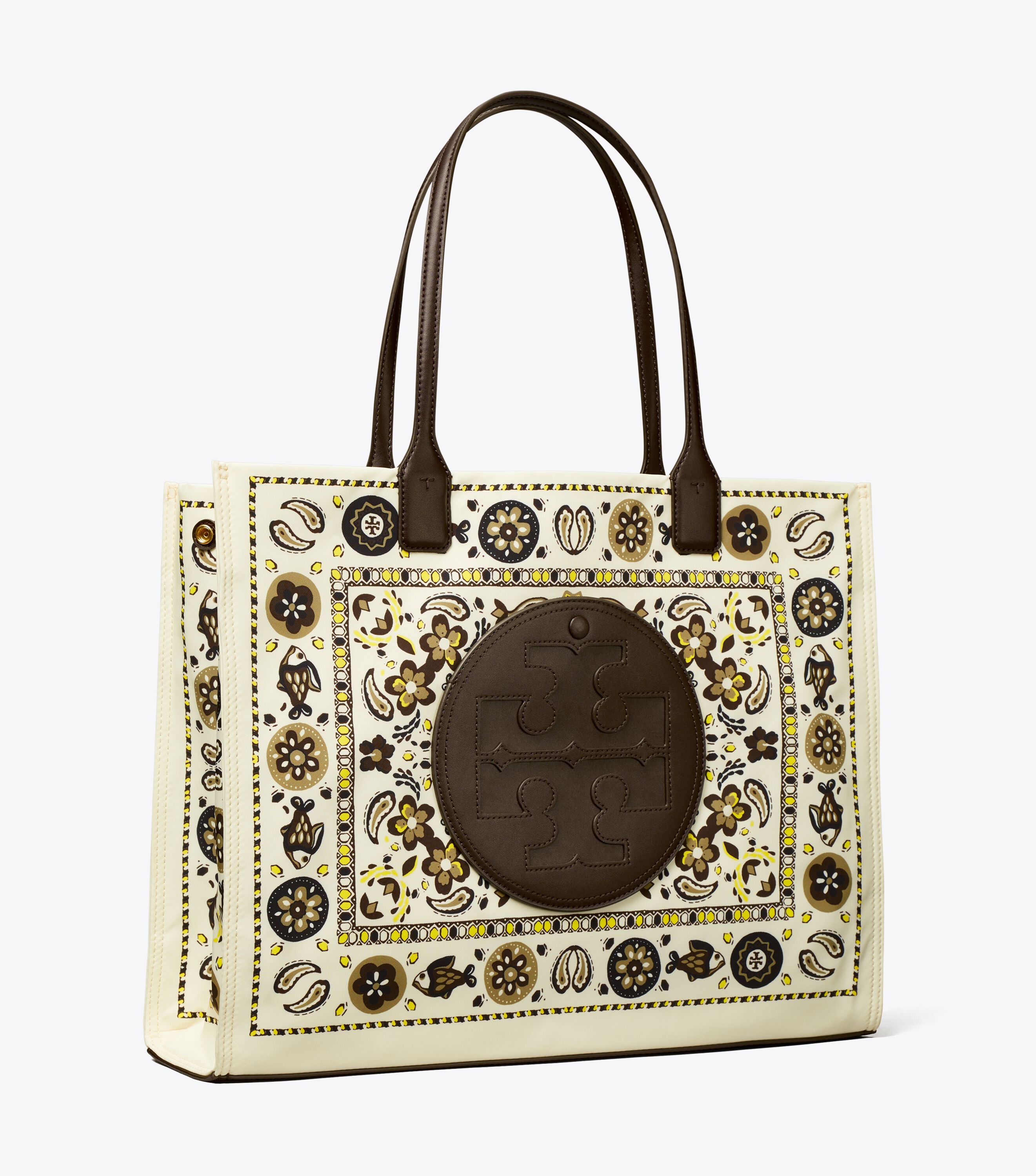 Ella printed clearance logo tote