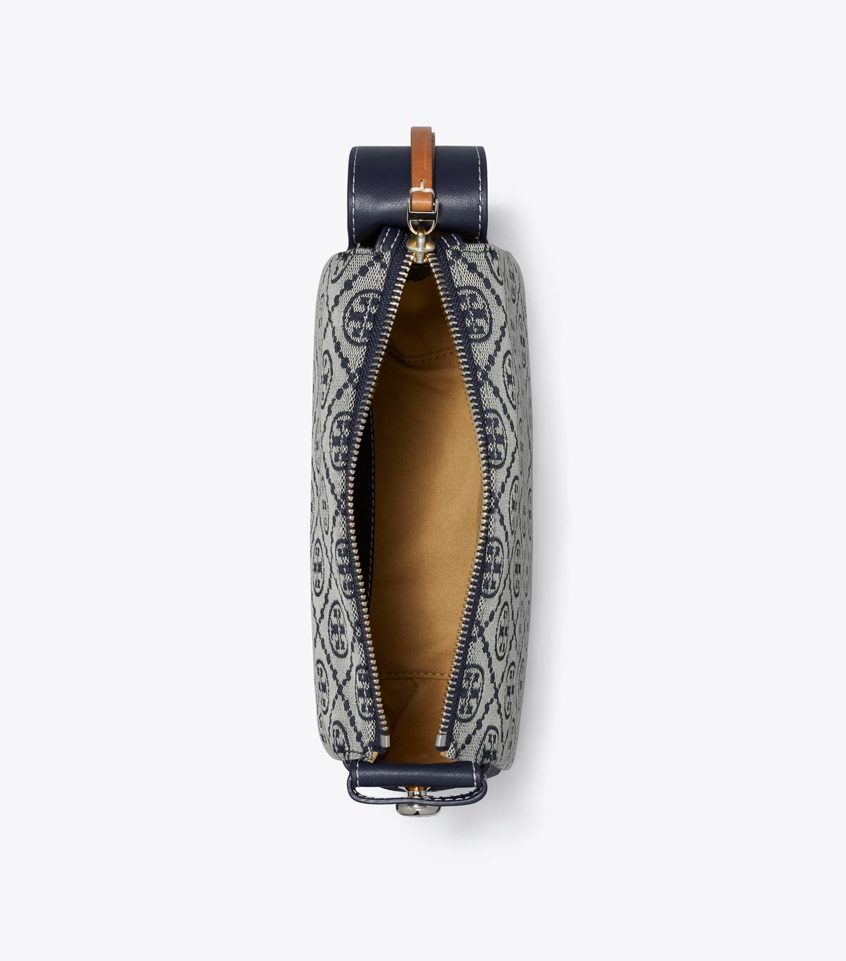 tory burch حقيبة كتف تي مونوغرام صغيرة رومي