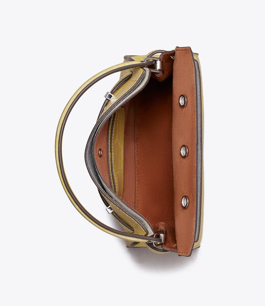 حقيبة بيتيت لي رادزيويل المزدوجة بنقشة جلد التمساح البارزة tory burch حقيبة بيتيت لي رادزيويل المزدوجة بنقشة جلد التمساح البارزة