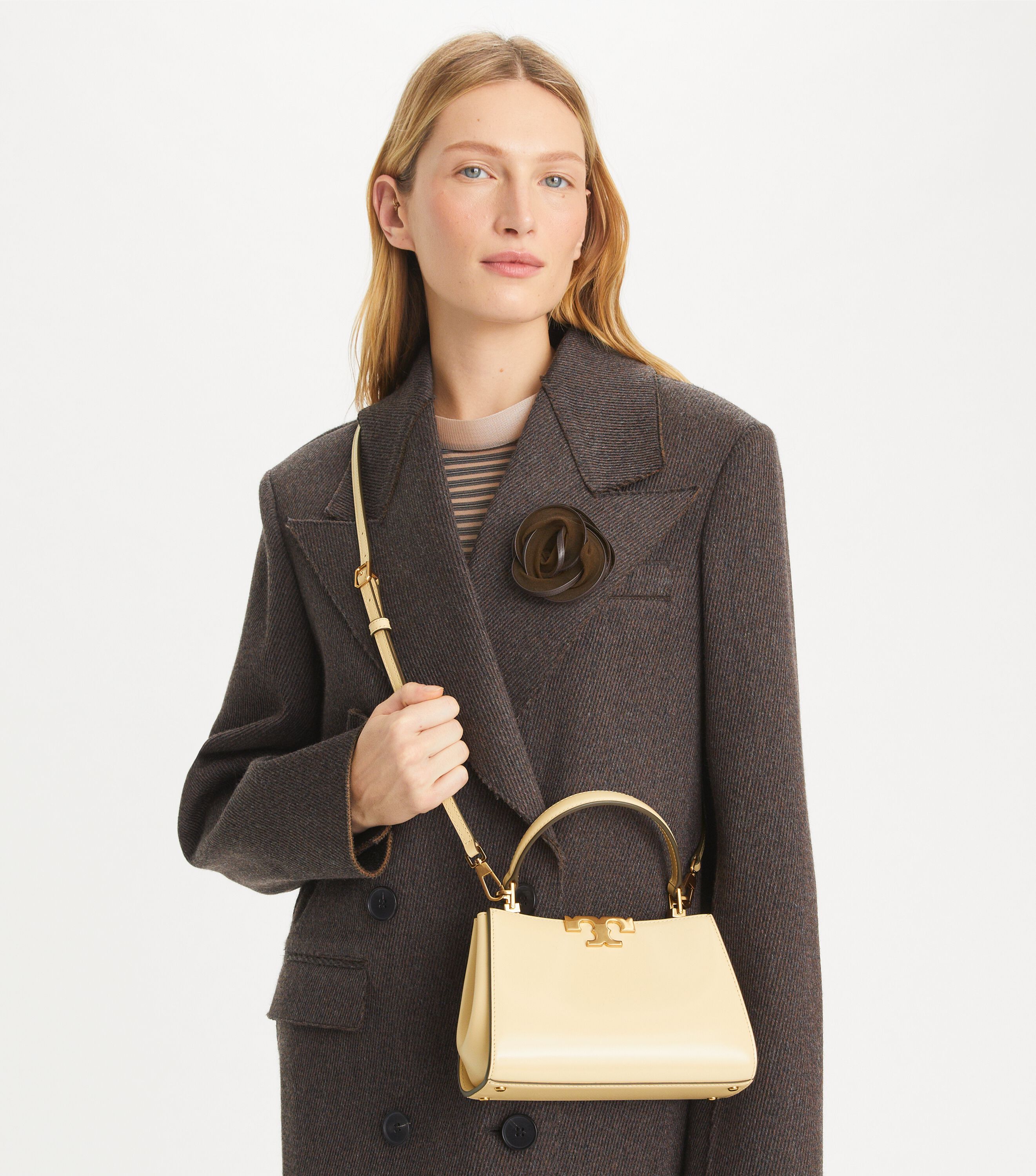関税送料込み Tory Burch Mini Eleanor Satchel Mini Eleanor Satchel: Women's Designer Crossbody Bags | Tory