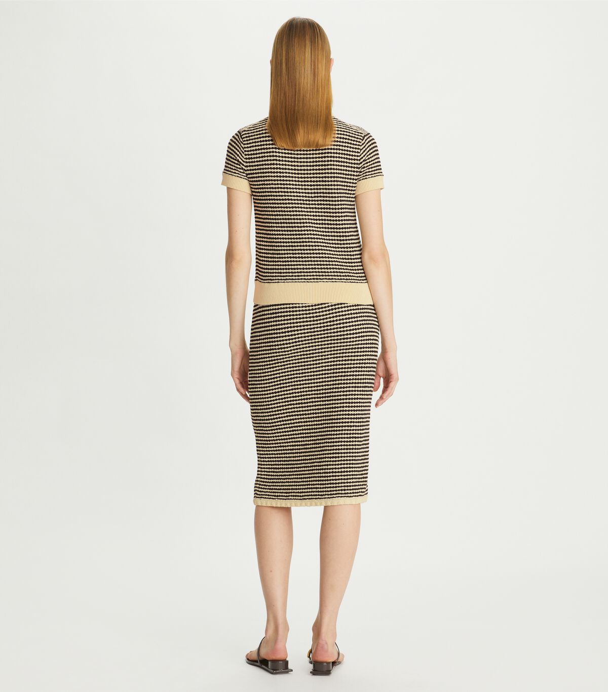 tory burch crochet skirt