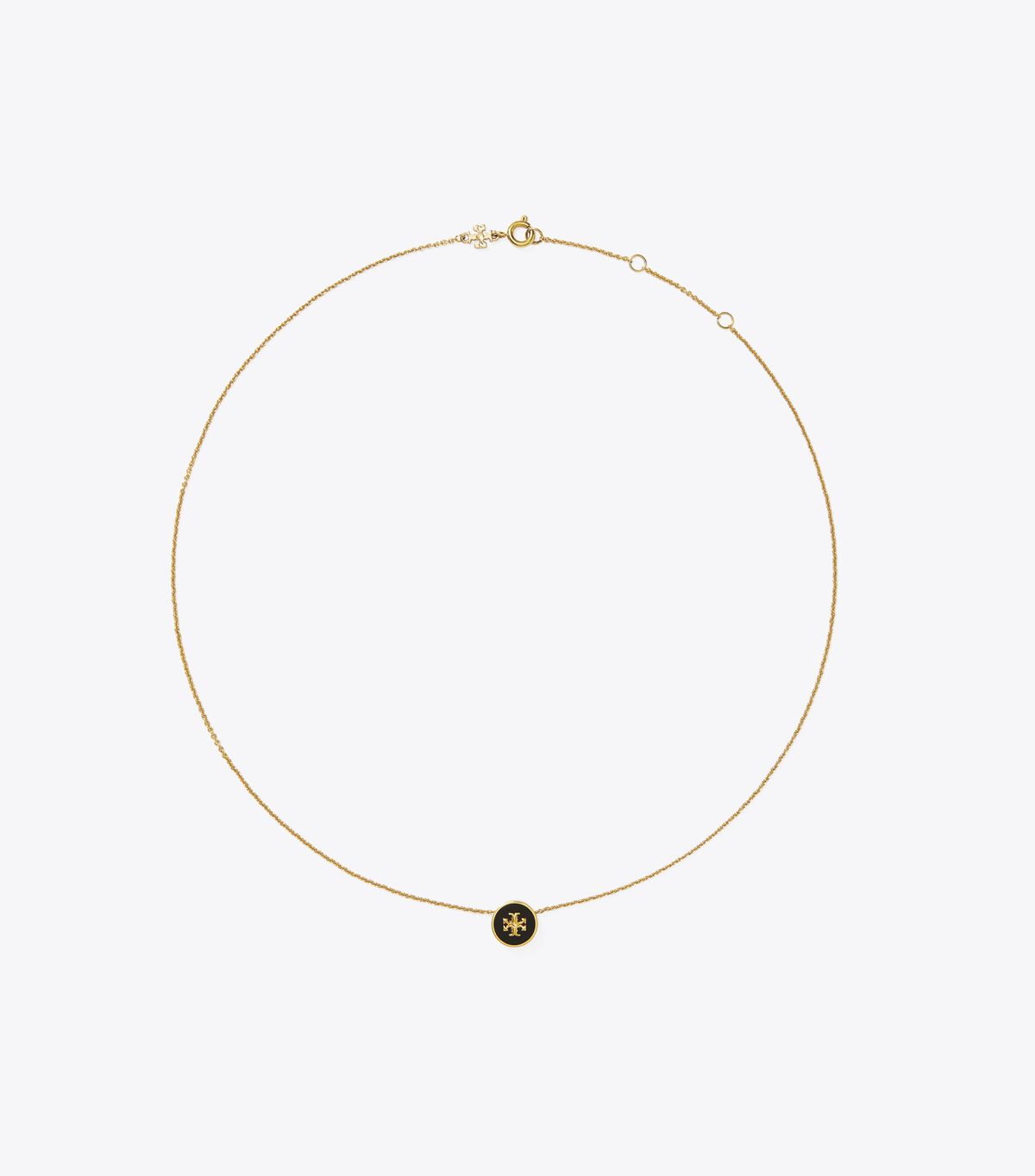 Kira Enamel Pendant Necklace