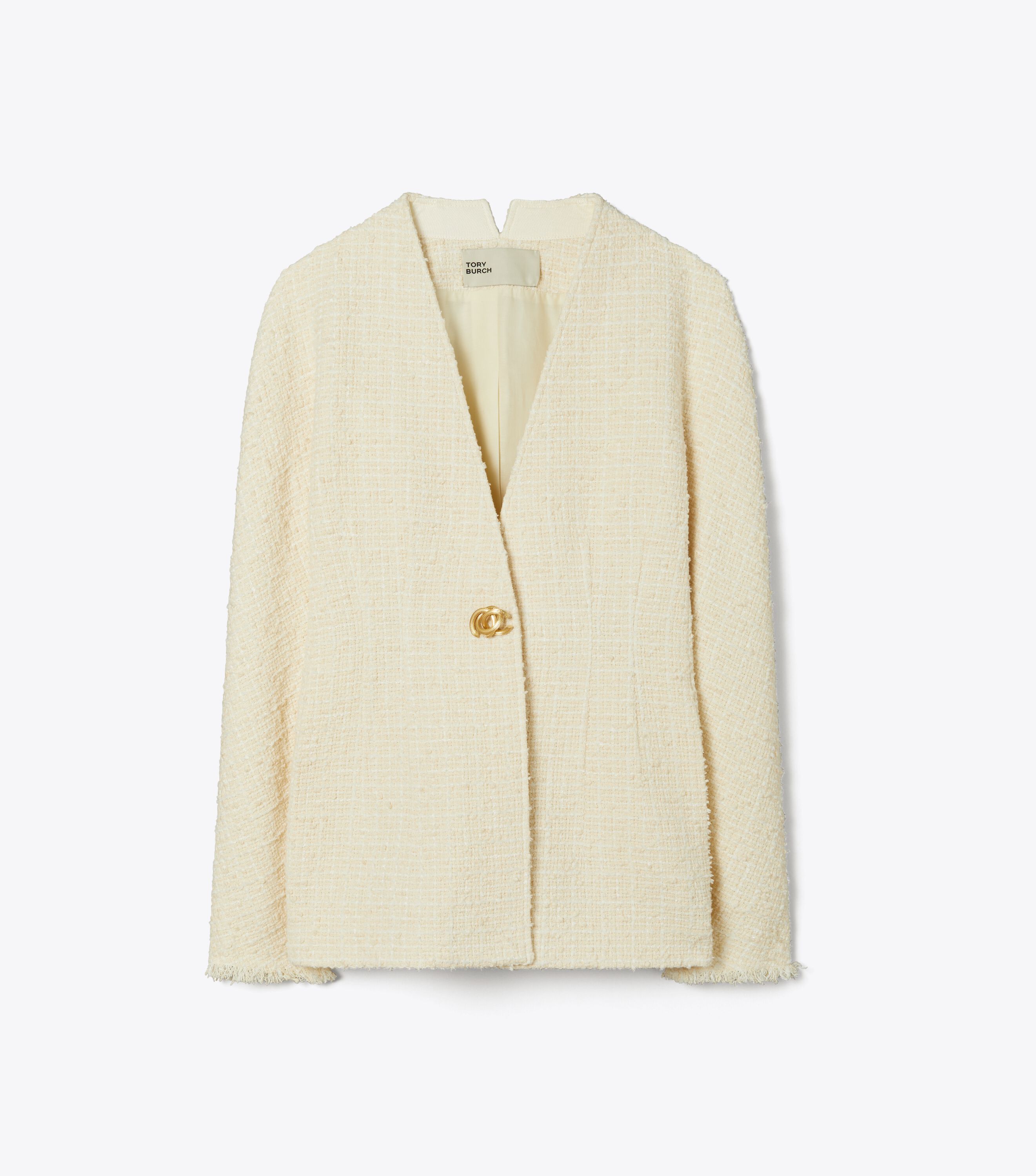 ジャケット・アウター thetoe Brandenburg Tweed Down ivory thetoe Brandenburg Tweed Down ivory 【公式通販】