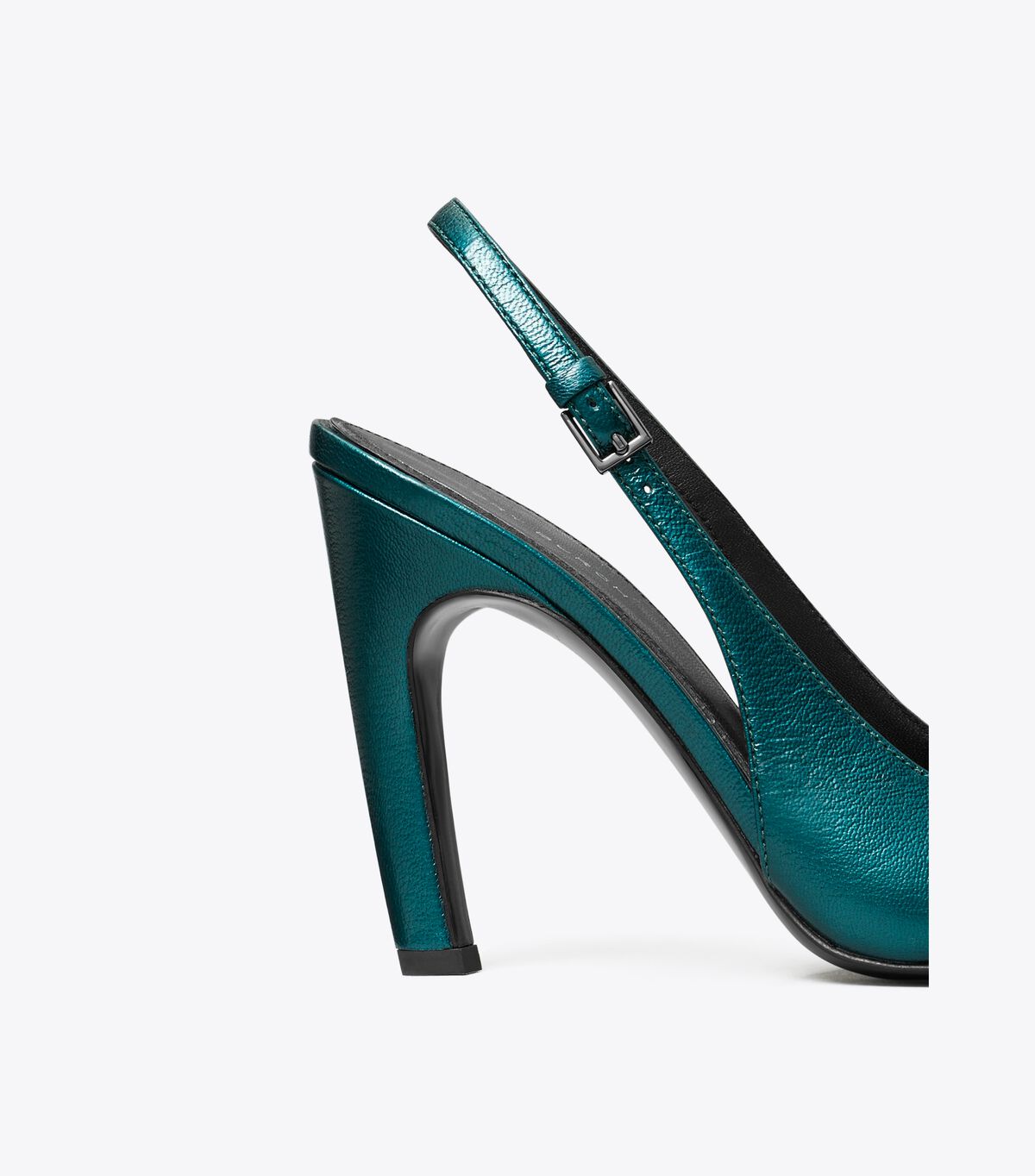 tory burch pav cut out logo heel