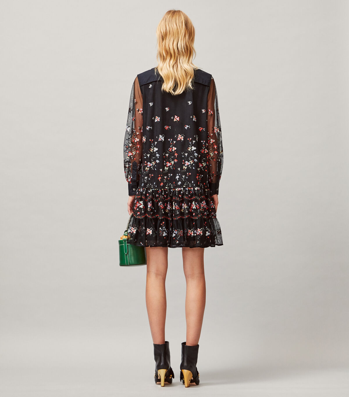 tory burch embroidered tunic