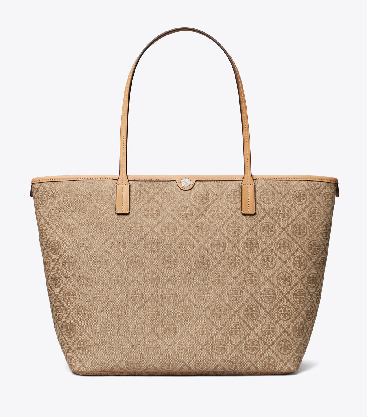 tory burch t monogram zip tote