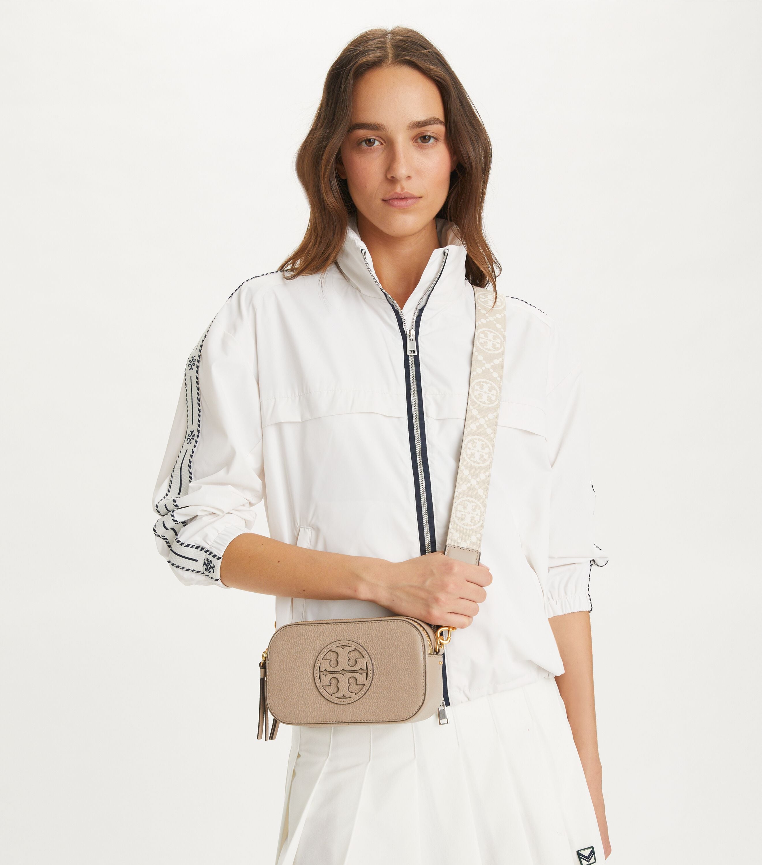 Mini Miller Crossbody Bag, Fresh Clay | Tory Burch KW